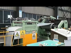 Ligne de traitement des tôles d'acier galvanisé