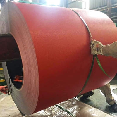 Matte Finish Ppgi Prepainted Galvanized Coil Iron 0.23mm 0.29mm 1000mm