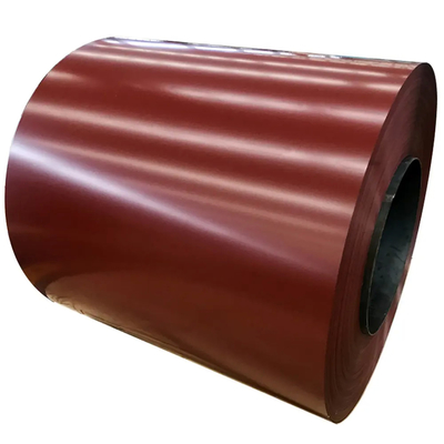 Coil d'acier galvanisé prépeint pour panneaux revêtus de couleur avec différents motifs disponibles